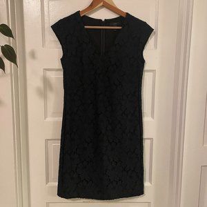 J. Crew Sleeveless Lace Shift Dress Sz. 0